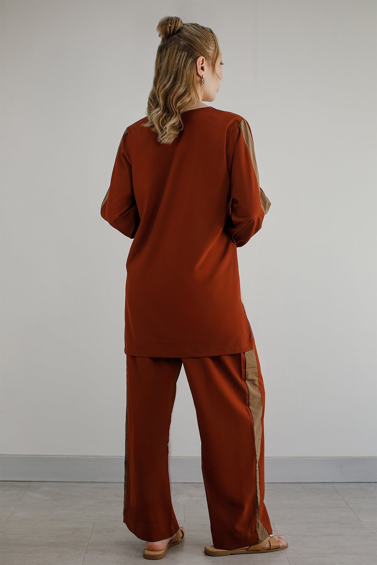 Rust Co Ord Set - 03