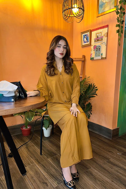 Caramel Co Ord Set-02