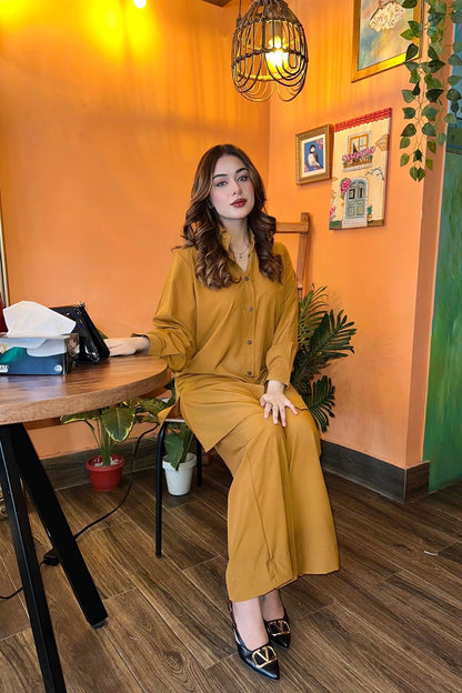 Caramel Co Ord Set-02