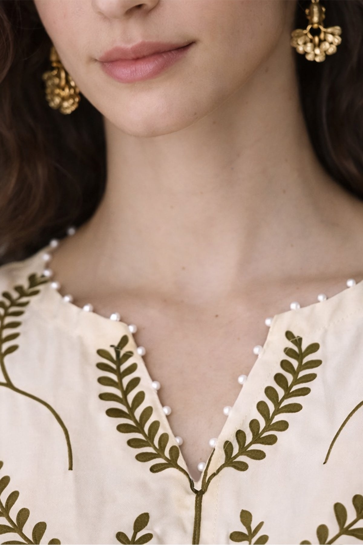 Celeste Olive Kaftan