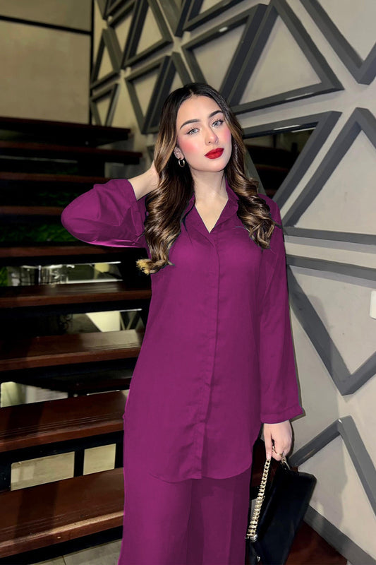 Mauve Co Ord Set