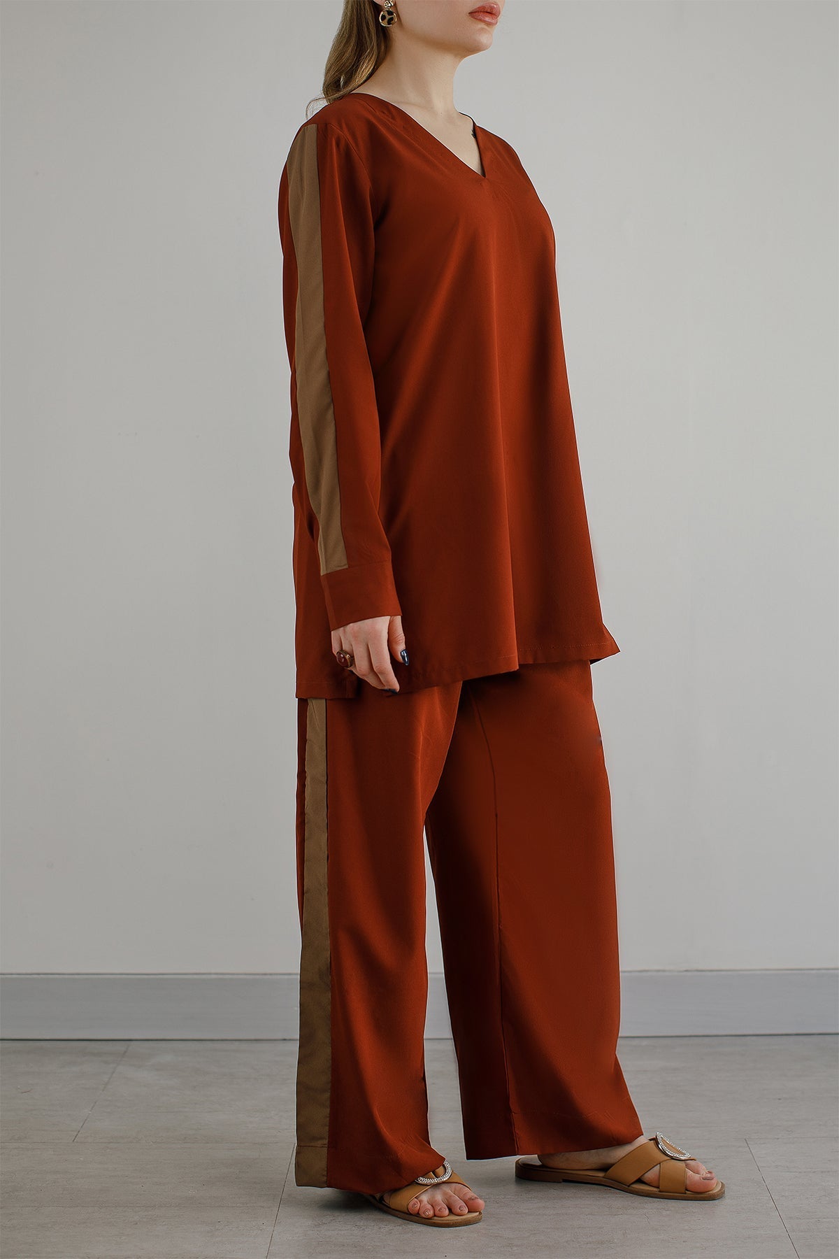 Rust Co Ord Set - 03