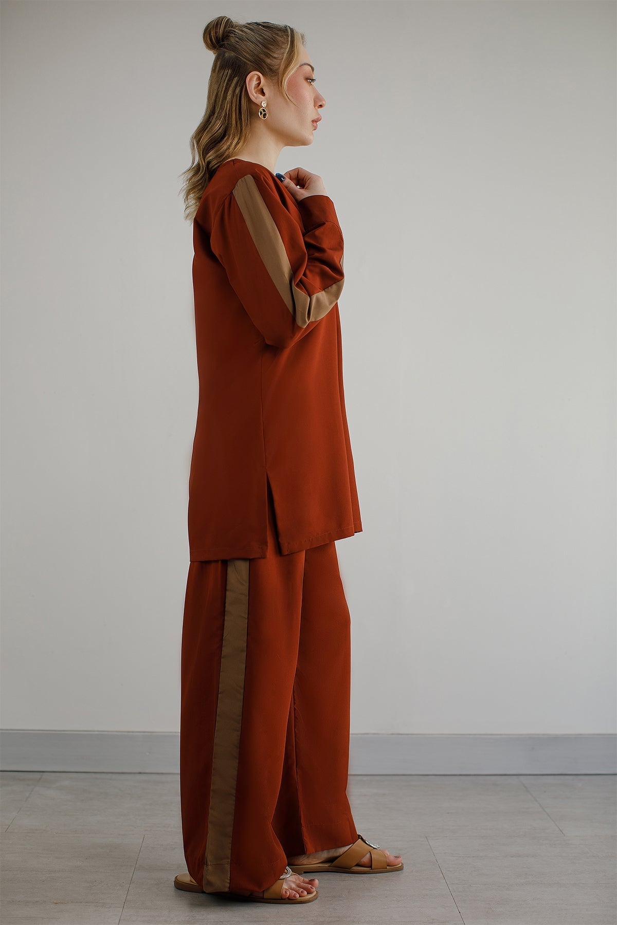Rust Co Ord Set - 03