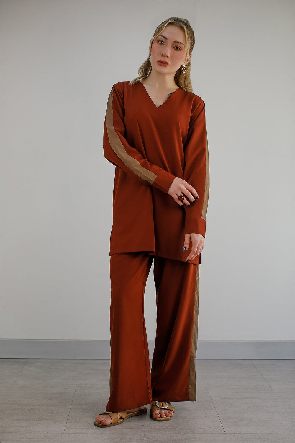Rust Co Ord Set - 03