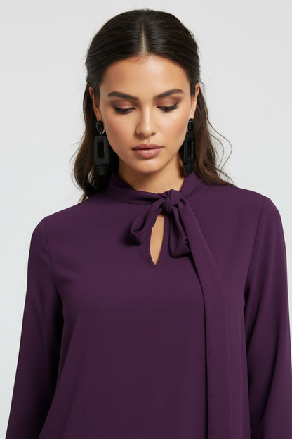 Plum Knot Co Ord Set